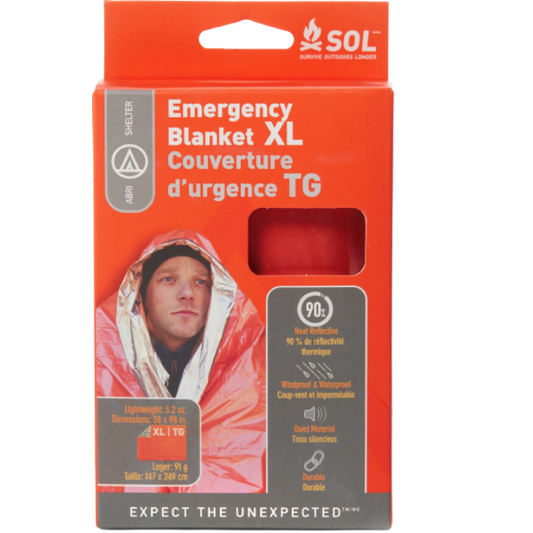 SOL Emergency Blanket XL