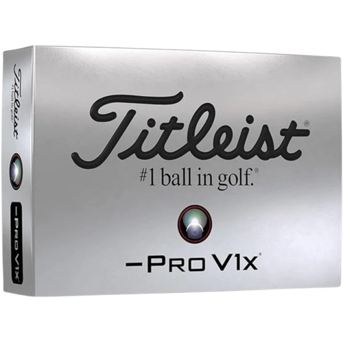 Titleist Pro V1x Left Dash (Dozen) White