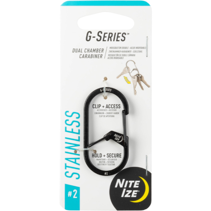 Nite Ize G-Series Carabiner Keychain - Size 2