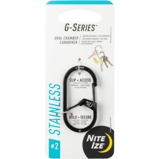 Nite Ize G-Series Carabiner Keychain - Size 2