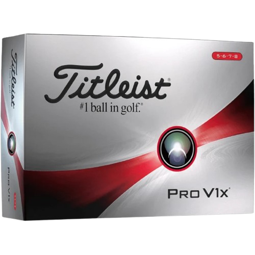 Titleist Pro V1x (Dozen) White