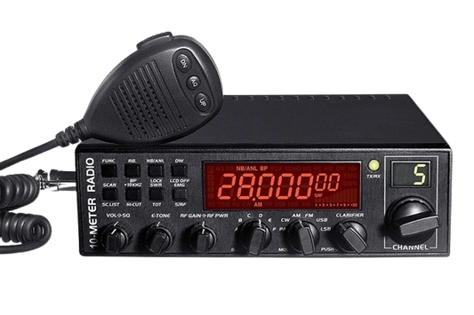 Anytone AT-5555 PLUS All Mode Full Featured Computer Programmable 10 Meter Radio - All New Updated Version