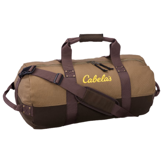 Cabela's Heavy Canvas Duffel Bag - Brown - 60L