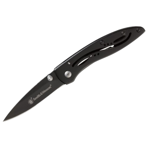 Smith & Wesson Frame Lock Drop Point Folding Knife