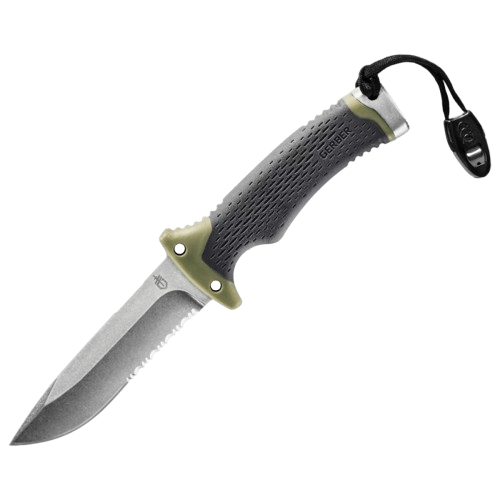 Gerber Ultimate Survival Fixed Blade Knife with Sheath