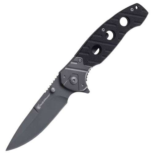 Smith & Wesson Clip Folding Knife with G10 Grips